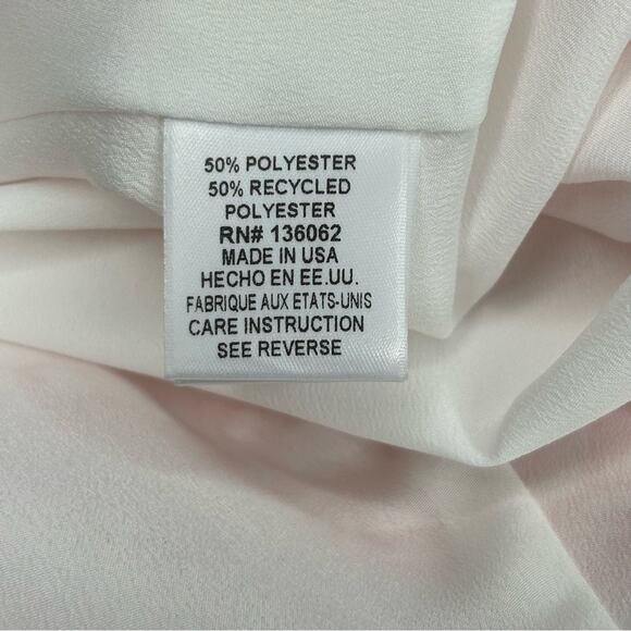 Lavender Brown Orange Multi Print Flutter Sleeve Maxi Dress Medium NWT - Picture 14 of 15